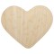 Heart Sprinkle Cookie Unfinished Wood Shape Piece Cutout for DIY Craft Projects